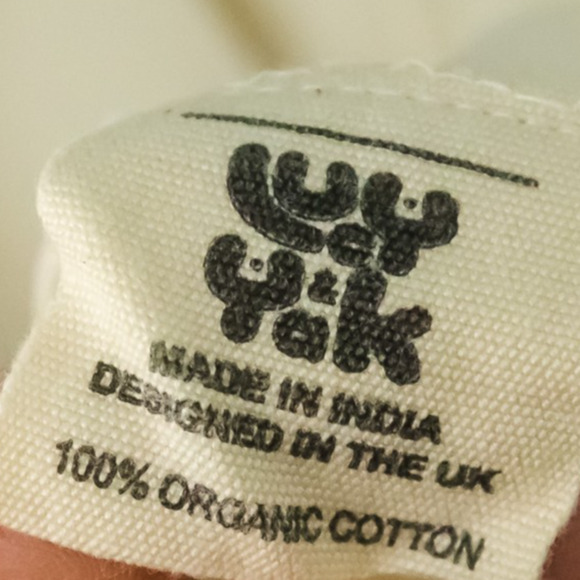 Lucy and Yak Size Small S Ivory Mock Neck Long Sleeve Organic Cotton Knit Top - Picture 7 of 9